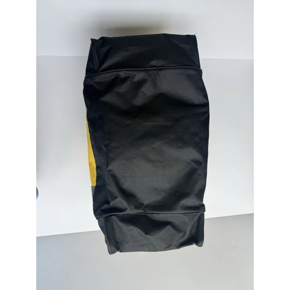 CAT Caterpillar Yellow Black Duffel Gym Bag Travel Weekender  16